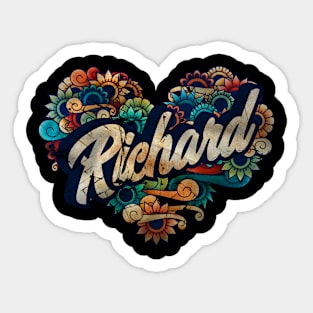 My name Richard Sticker